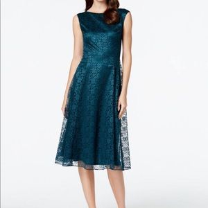Betsy Johnson Teal Lace Dress